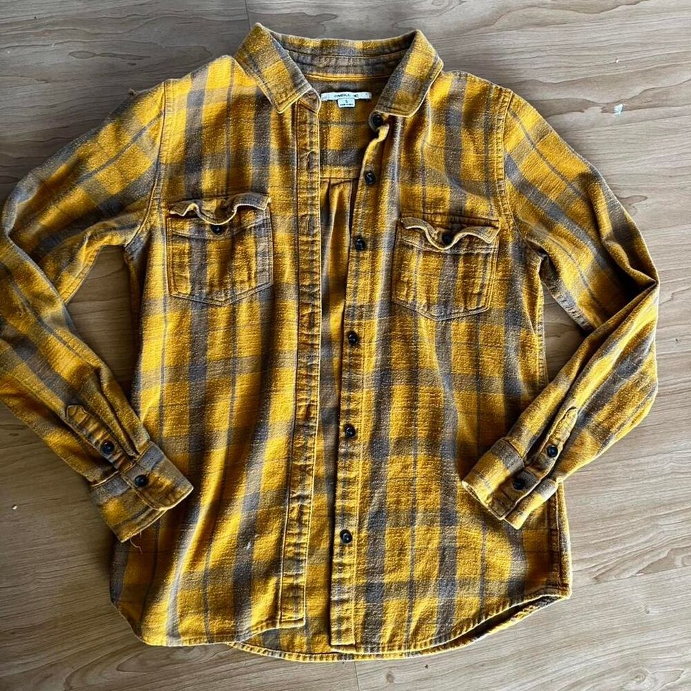Flannel plaid fall gorpcore long sleeve check shirt